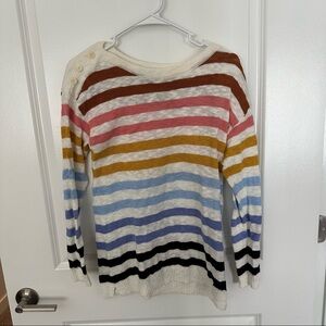 Talbots petite women’s striped sweater